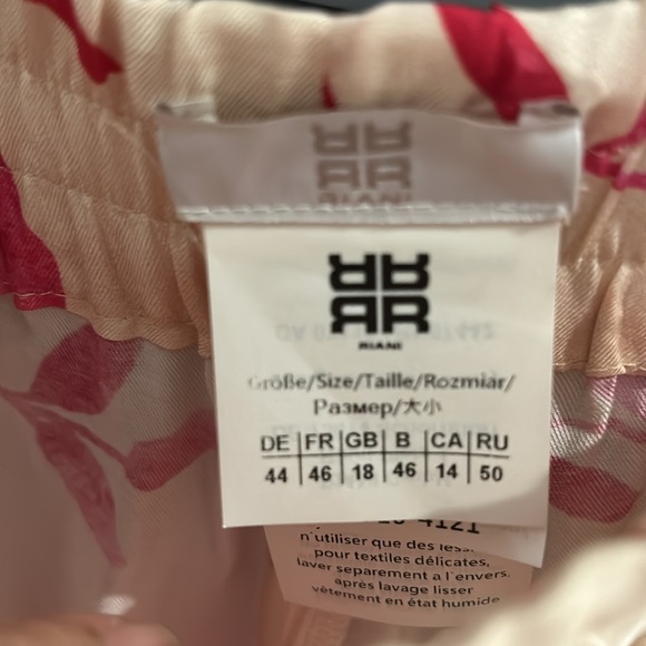 Riani Palazzo Printed Trousers size 14 XL - Picture 4 of 8